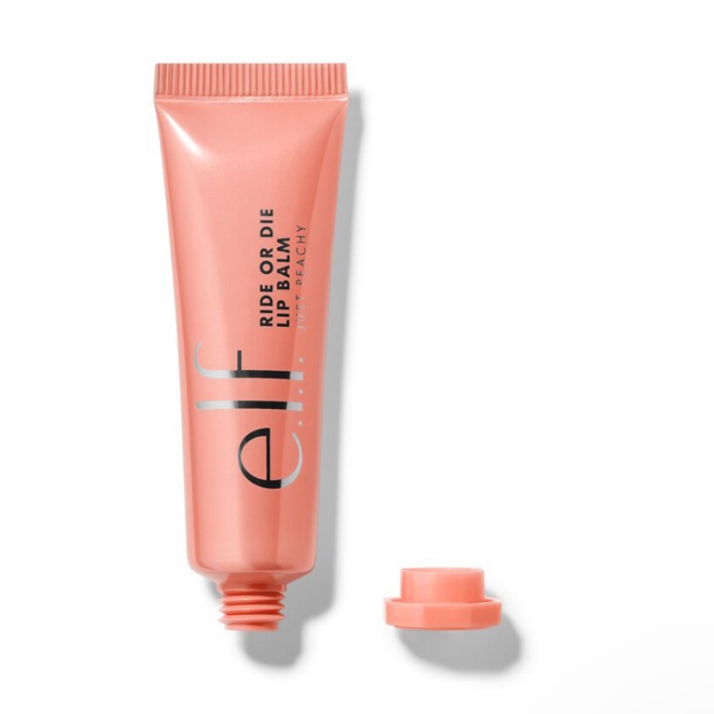 E.L.F. Ride or Die Just Peachy Sheer Hydrating Lip Balm NWT